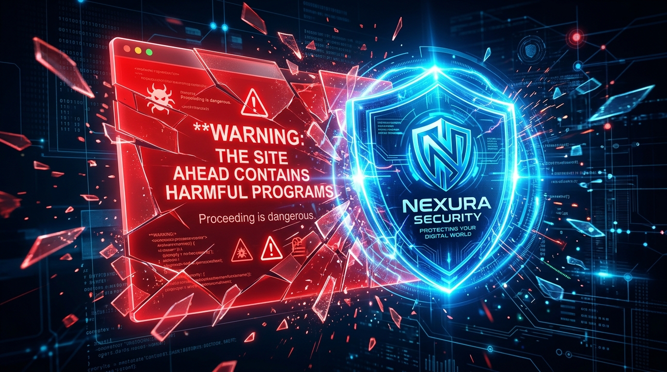 Google Safe Browsing Red Screen Nexura Shield